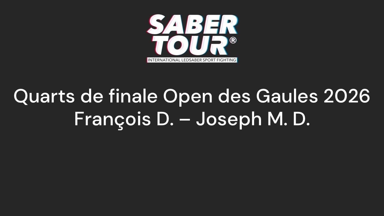 Open des Gaules 2026 - Quarter - DUCROHET (V) vs MALA DUCROHET