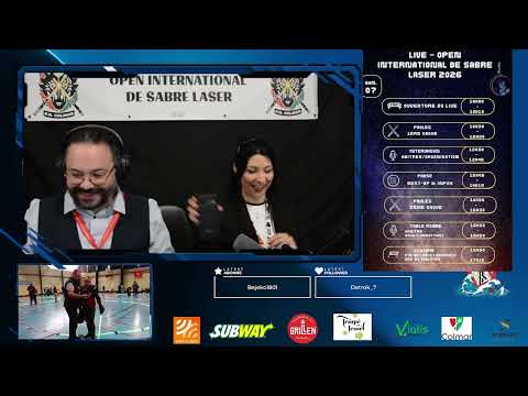 [JOUR 1] Open International de Sabre Laser à Colmar ! Partie 2