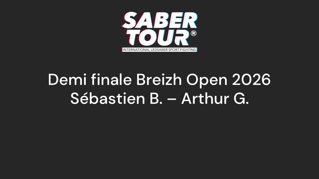 Breizh Open 2026 - Semi Finals - BERARD (V) vs GAUTIER