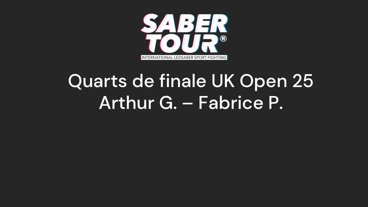 UK Open 2025 - Quarter - GAUTIER (V) vs PEDROT